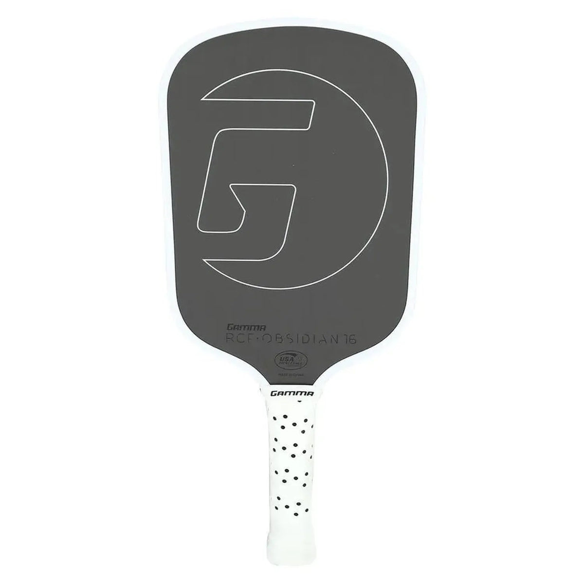 RCF Obsidian 16 Pickleball Paddle White - Kings Dr