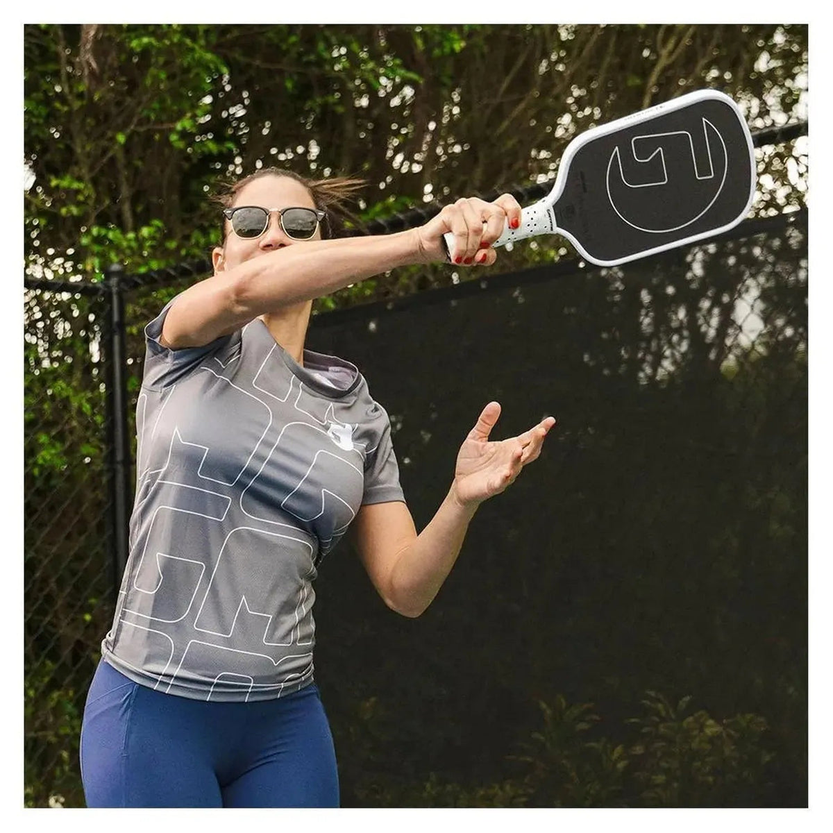 RCF Obsidian 16 Pickleball Paddle White - Kings Dr