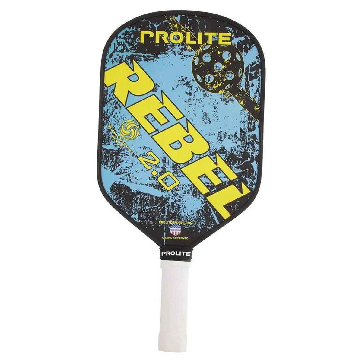 Rebel PowerSpin 2.0 Pickleball Paddle - Kings Dr