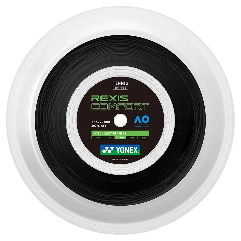 Rexis Comfort Tennis String Reel Black - Kings Dr