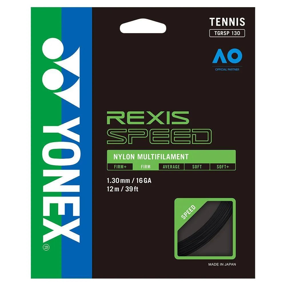 Rexis Speed Tennis String Black - Kings Dr