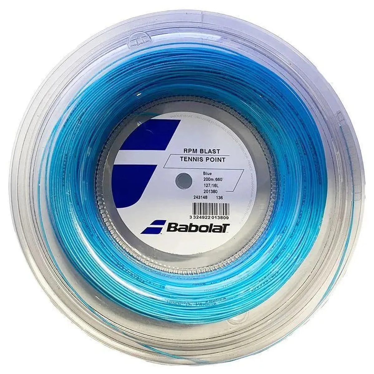 RPM Blast 1.27mm Tennis String Reel Blue - Kings Dr