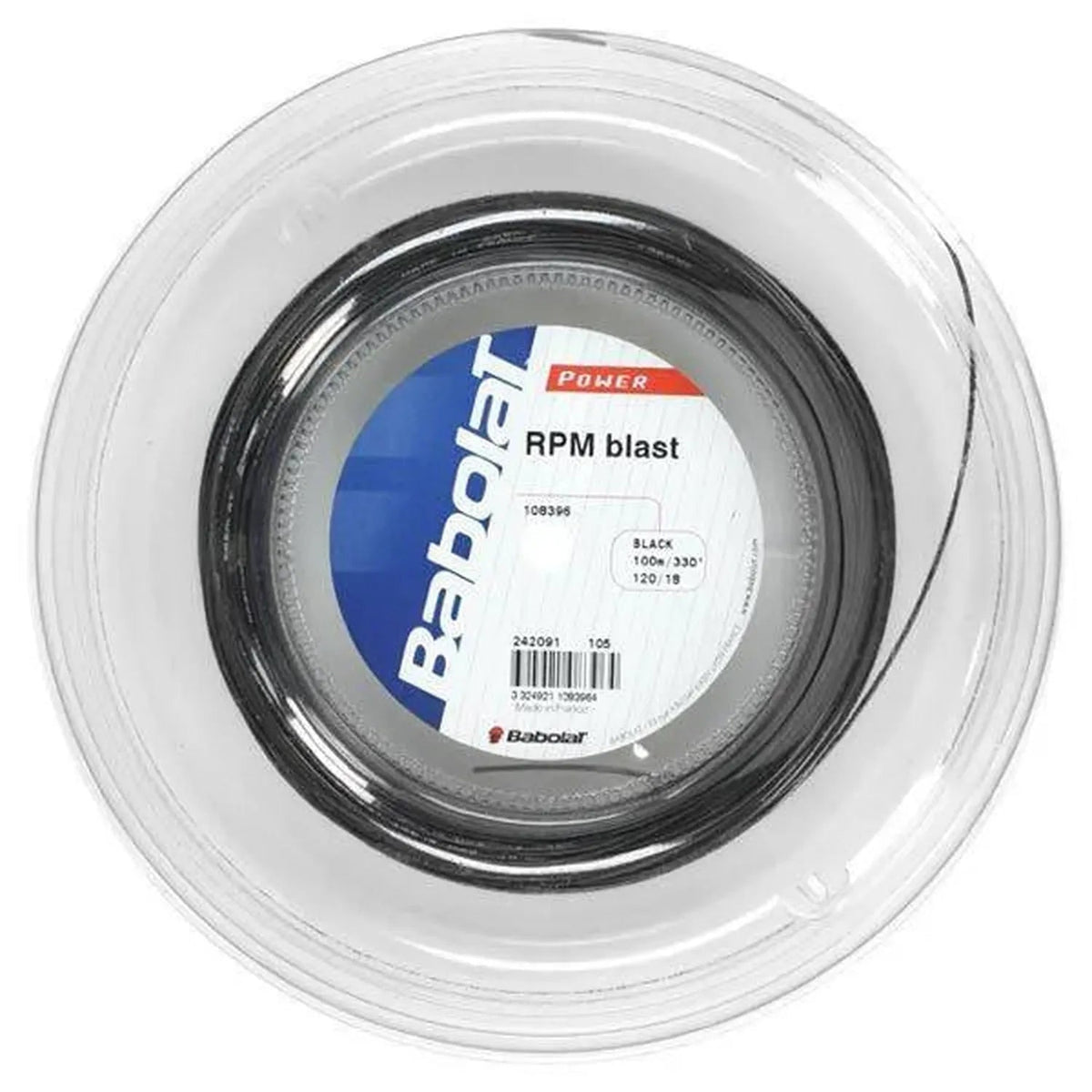 RPM Blast 18G Tennis String Half Reel - Kings Dr