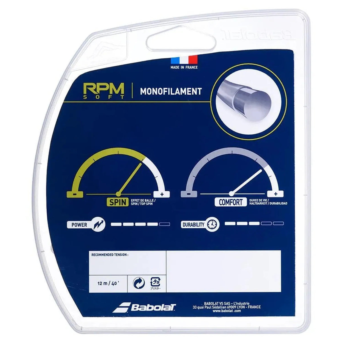RPM Soft Tennis String - Kings Dr
