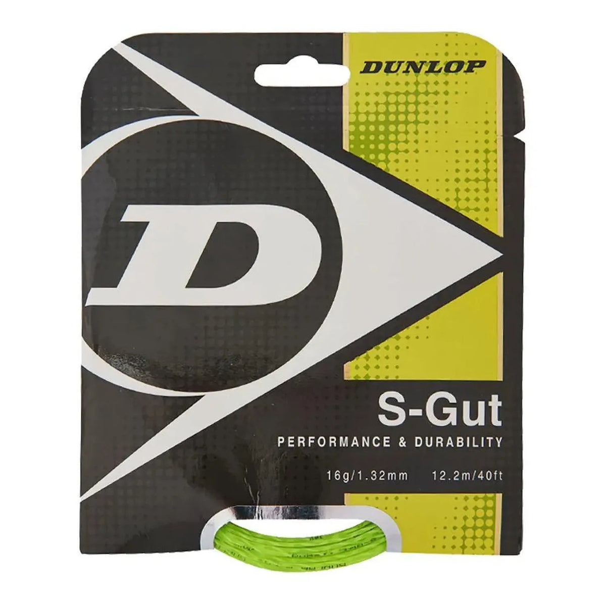 S-Gut 16G Green Tennis String - Kings Dr