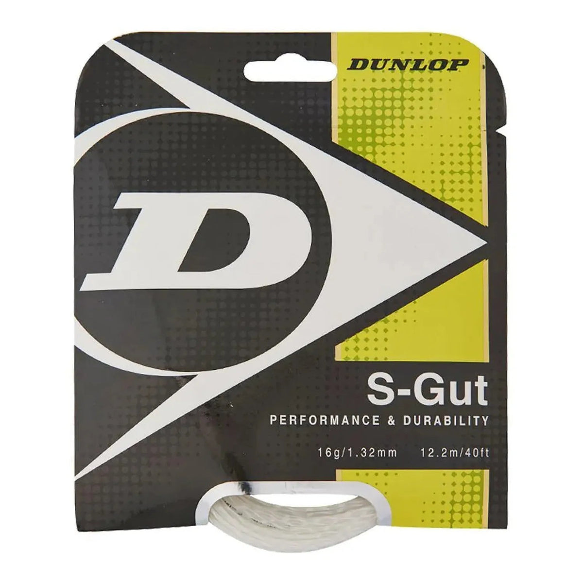 S-Gut 16G White Tennis String - Kings Dr