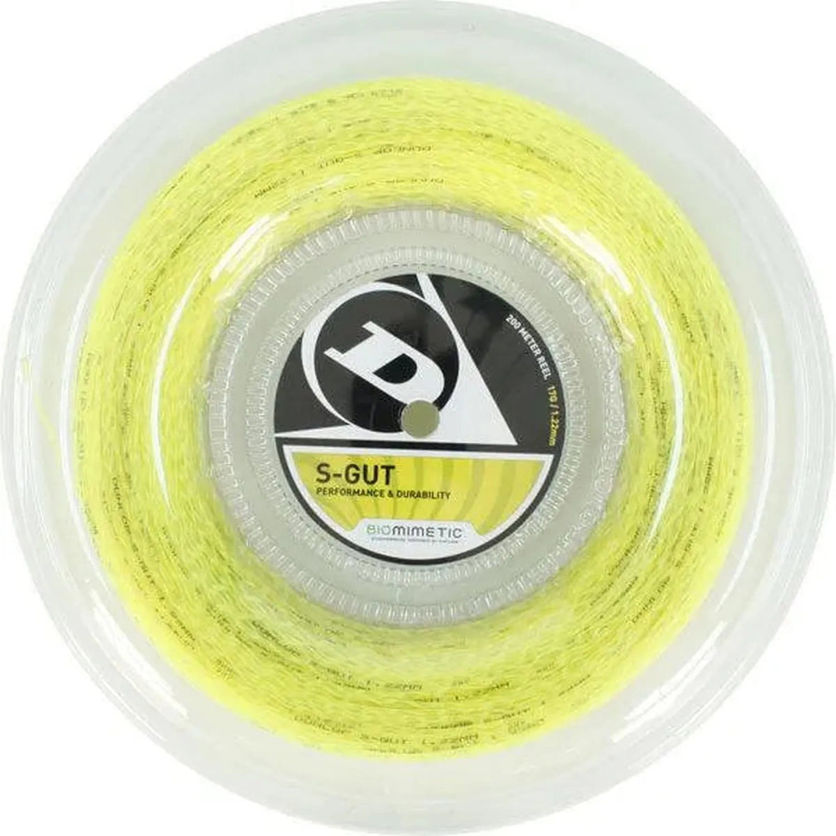 S-Gut 17G Yellow Tennis String Reel - Kings Dr