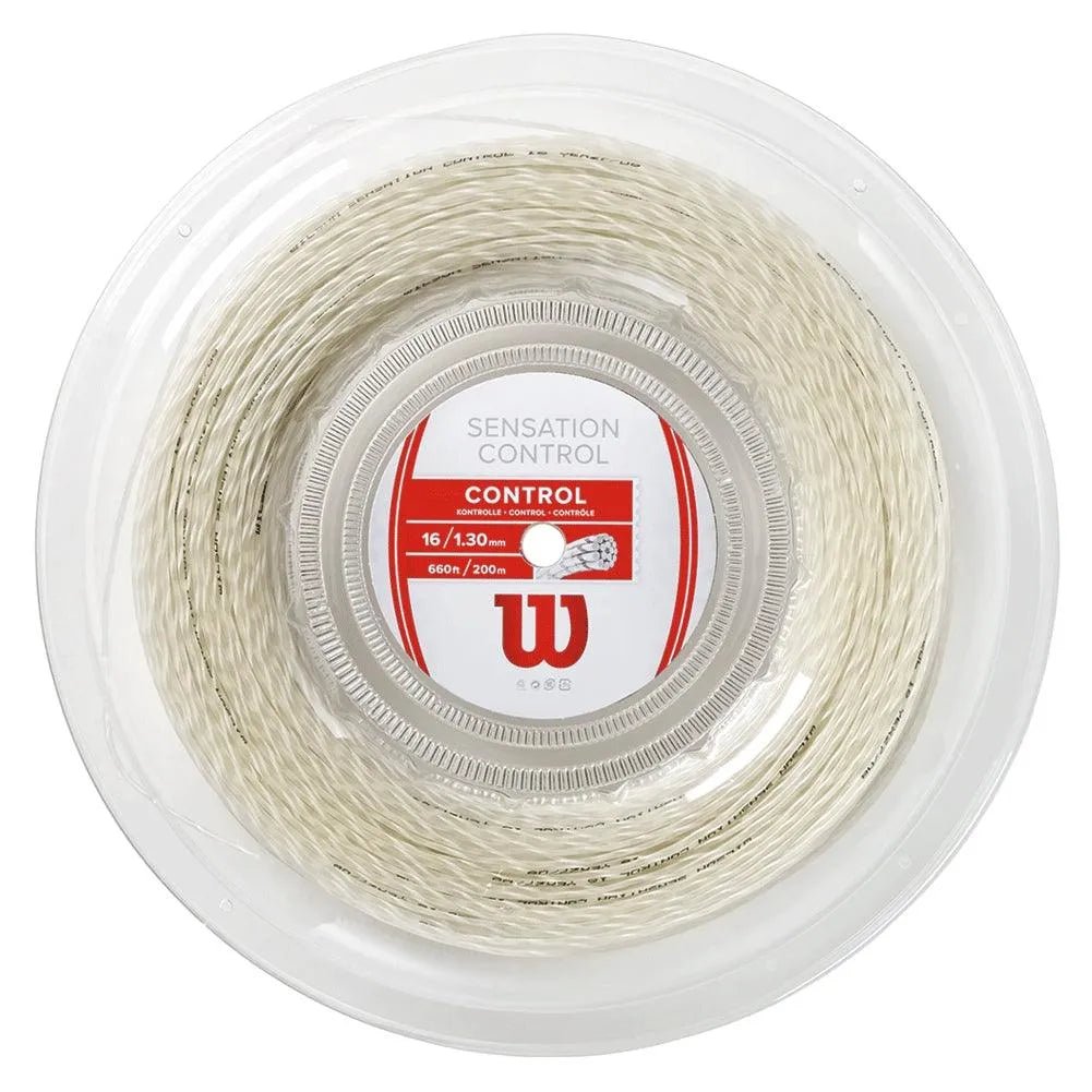 Sensation Control 16G Tennis String Reel Natural - Kings Dr