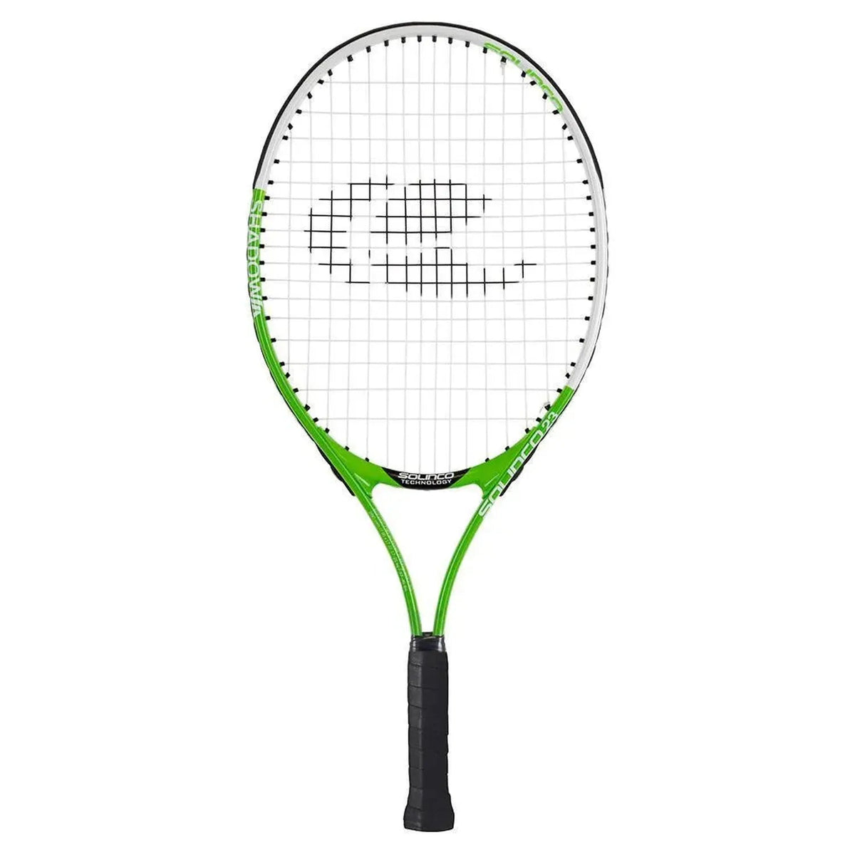 SHADOW 23 Inch Aluminum Junior Racquet White and Green - Kings Dr