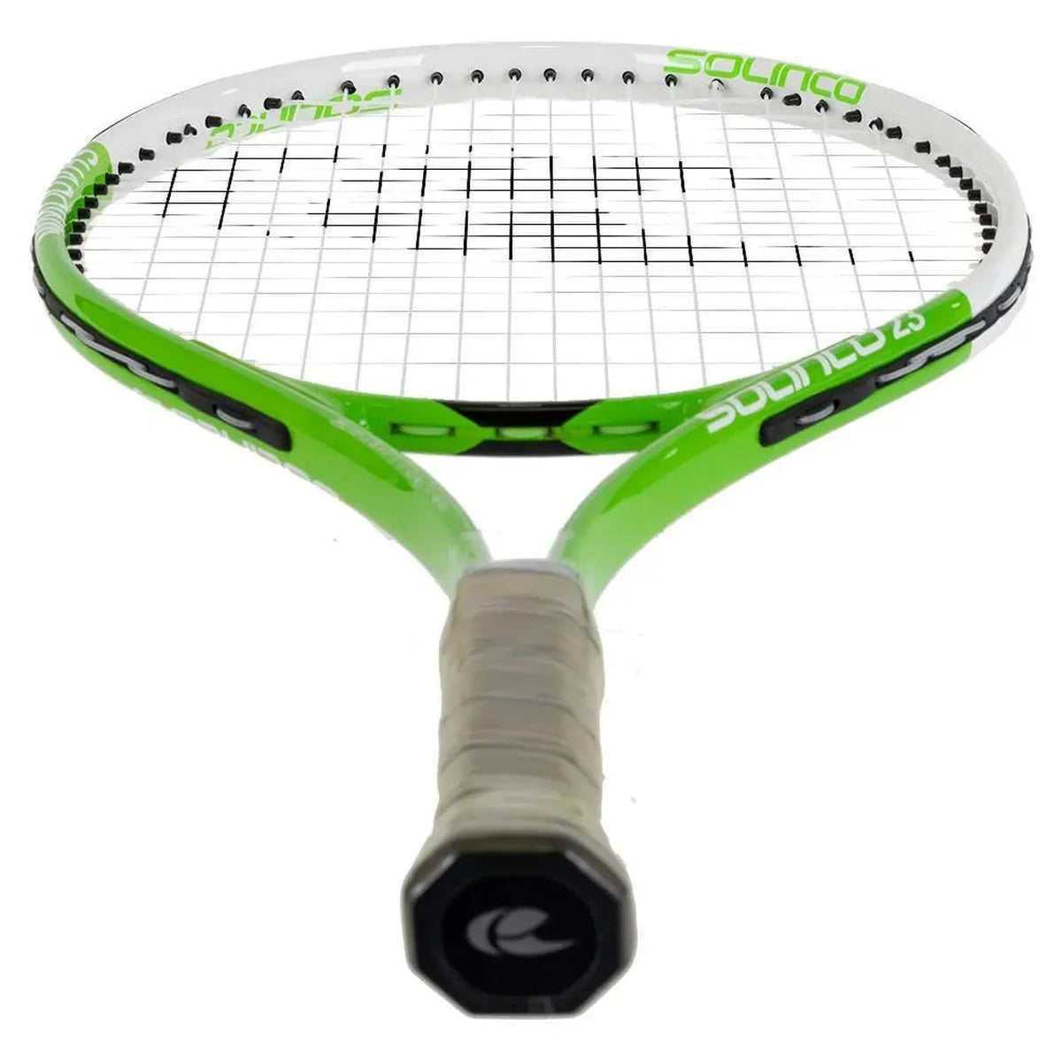 SHADOW 23 Inch Aluminum Junior Racquet White and Green - Kings Dr