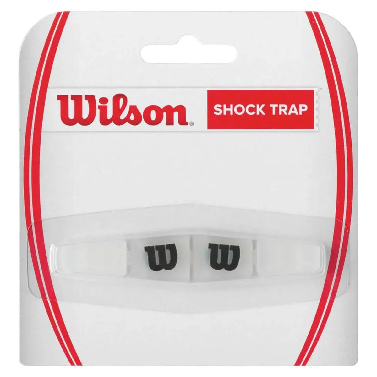 Shock Trap Tennis Dampener Clear and Black - Kings Dr