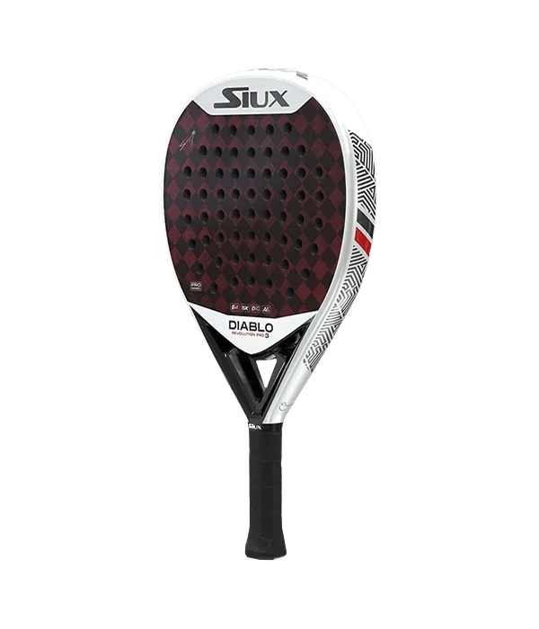 Siux Diablo Revolution Sanyo Pro 3 Padel Racket - Kings Dr