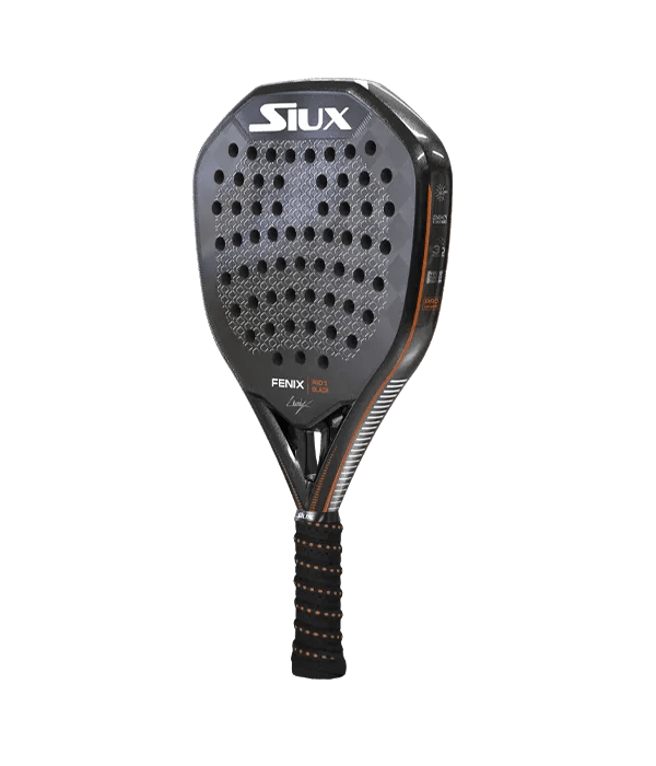 Siux Fenix Pro 5 Black 2025 Leo Augsburger Padel Racket - Kings Dr