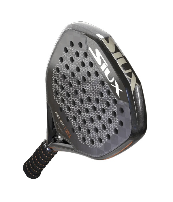 Siux Fenix Pro 5 Black 2025 Leo Augsburger Padel Racket - Kings Dr