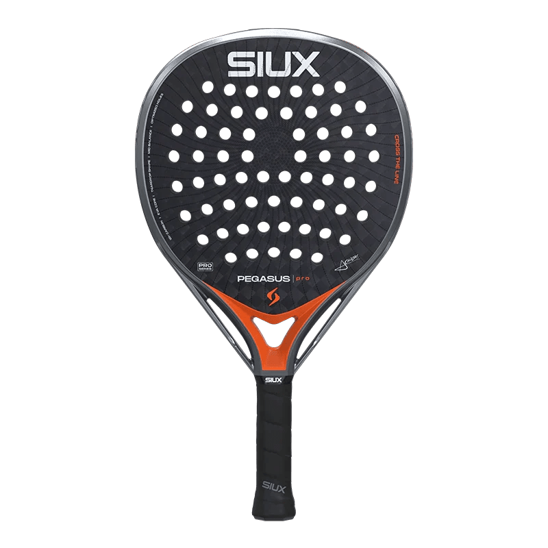 Siux Pegasus Pro 2026 Lava Orange Alex Chozas Padel Racket - Kings Dr