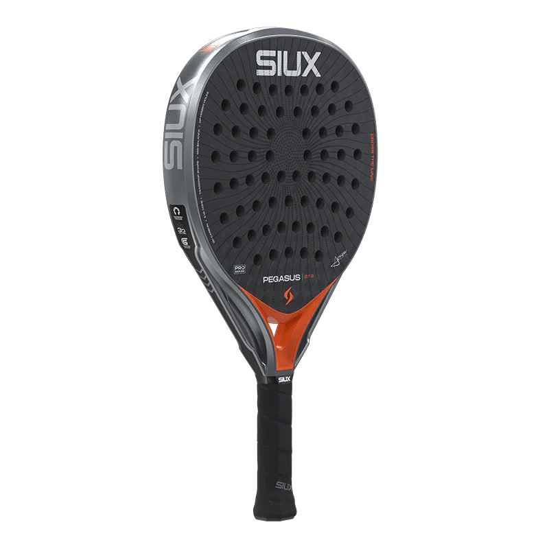 Siux Pegasus Pro 2026 Lava Orange Alex Chozas Padel Racket - Kings Dr