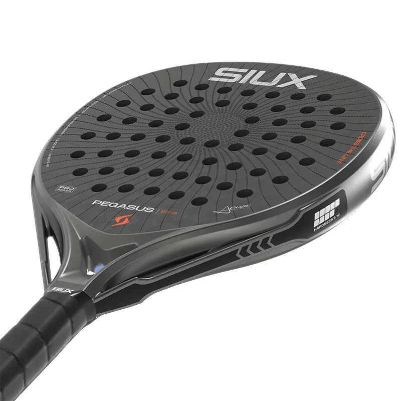Siux Pegasus Pro 2026 Strom Grey Padel Racket - Kings Dr