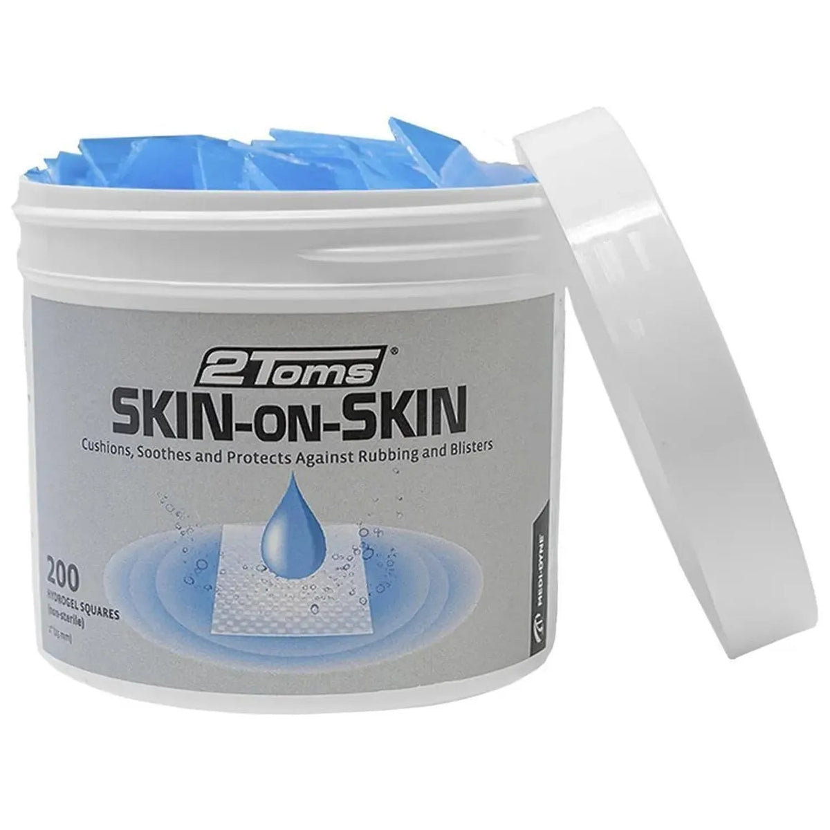 Skin-on-Skin 1 Inch Squares, Jar of 200 - Kings Dr