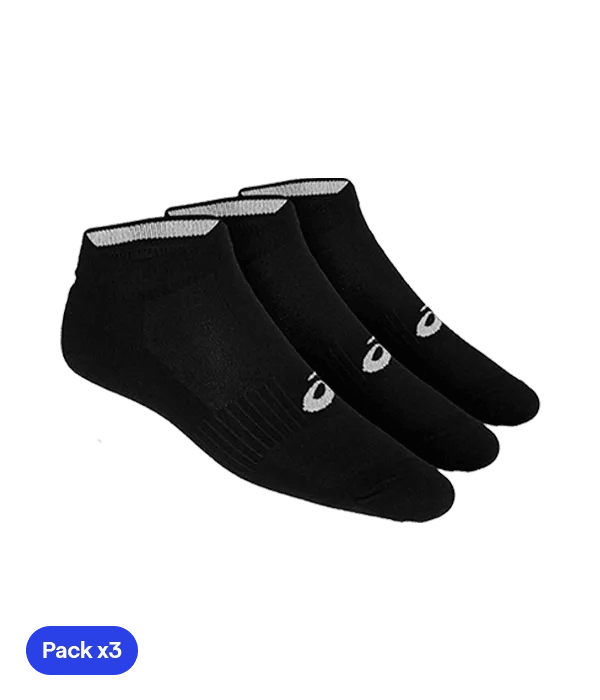 Socks Asics Lightweight Ped Negro (Pack x 3) - Kings Dr
