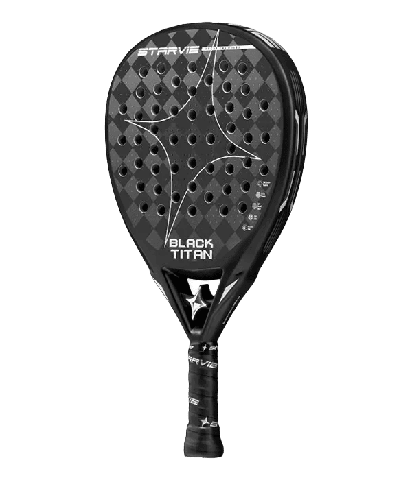 StarVie Black Titan 2026 Padel Racket - Kings Dr