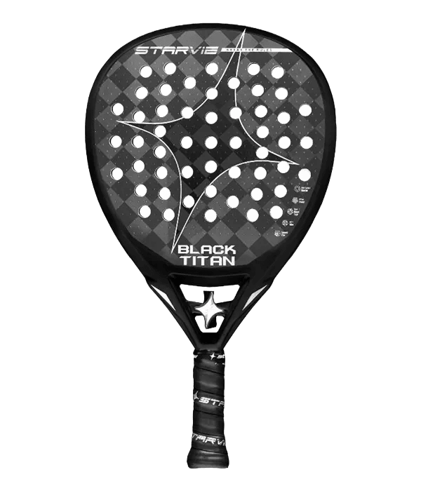 StarVie Black Titan 2026 Padel Racket - Kings Dr