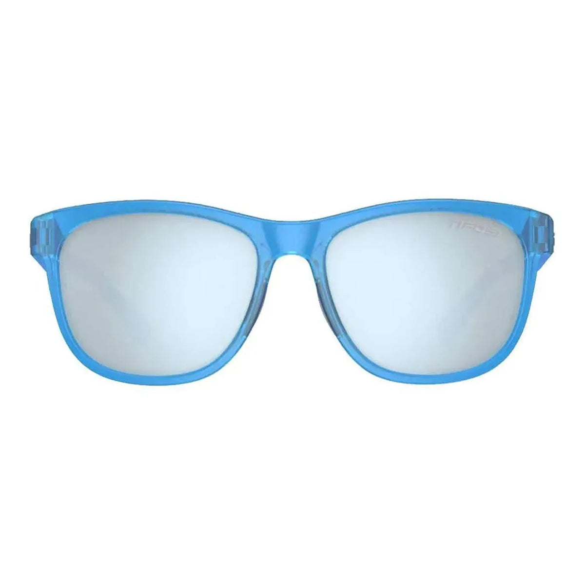 Swank Sunglasses Crystal Sky with Smoke Bright Blue Lenses - Kings Dr
