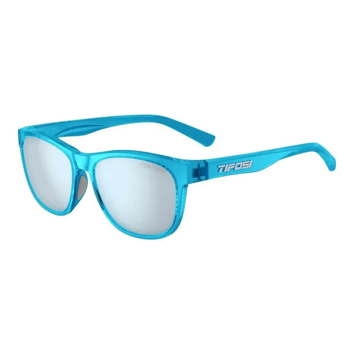 Swank Sunglasses Crystal Sky with Smoke Bright Blue Lenses - Kings Dr