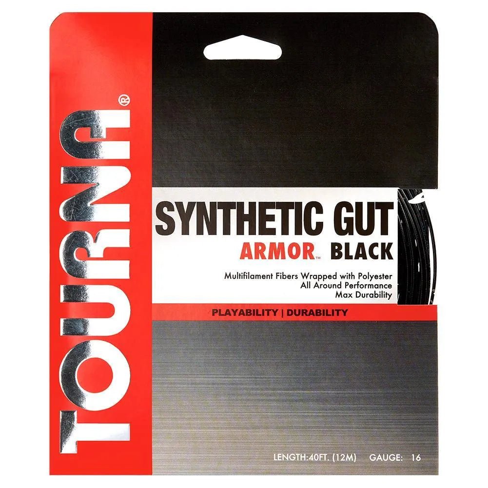 Synthetic Gut Armour Tennis String Black - Kings Dr