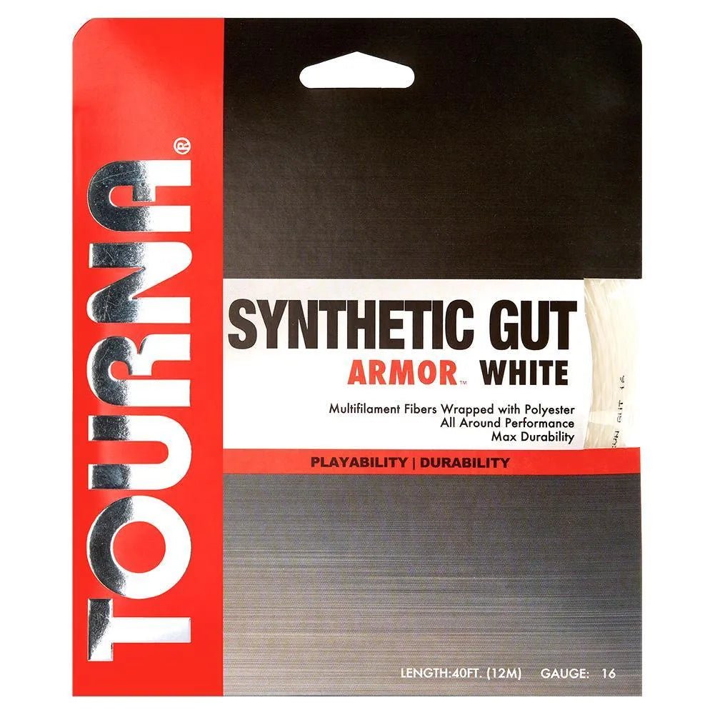 Synthetic Gut Armour Tennis String White - Kings Dr