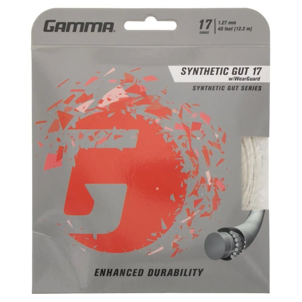 Synthetic Gut with Wearguard 17G Tennis String - Kings Dr
