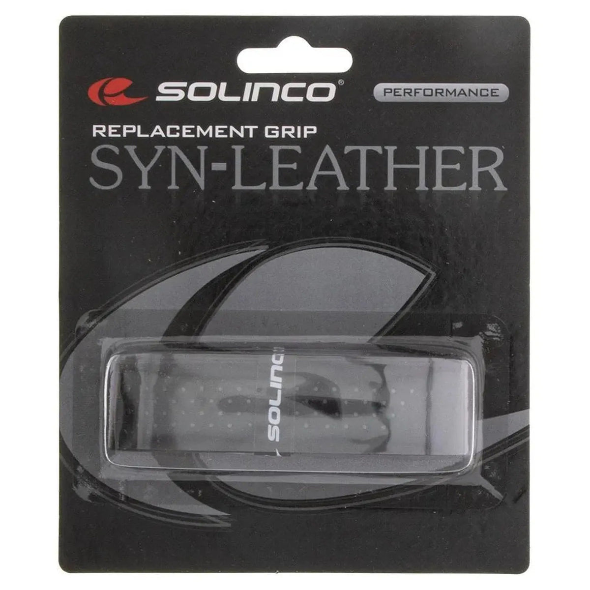 Synthetic Leather Tennis Replacement Grip Black - Kings Dr
