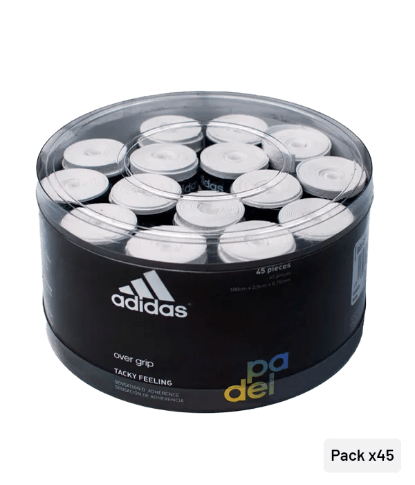 Tambor Overgrips Adidas Perforado White (x45) - Kings Dr