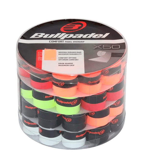 Tambor Overgrips Bullpadel GB-1604 Multicolor (x50) - Kings Dr