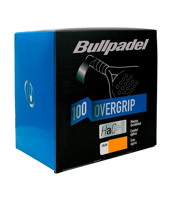 Tambor Overgrips Bullpadel HaC Naranja (x100) - Kings Dr