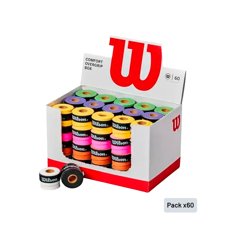 Tambor Overgrips Wilson Lisos Multicolor (x60) - Kings Dr