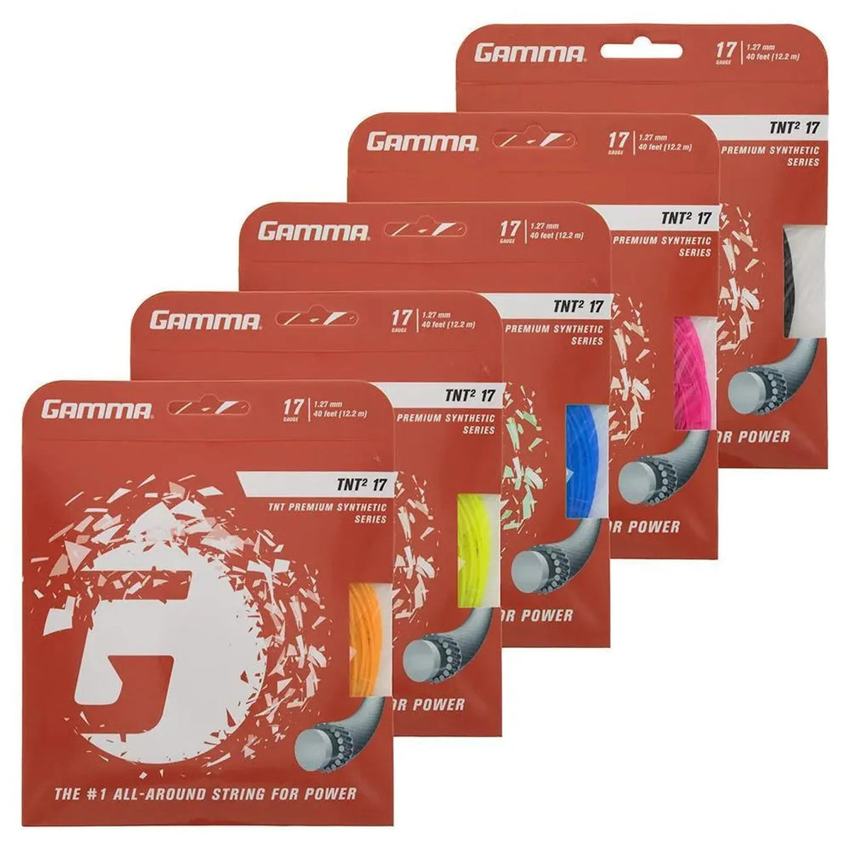 TNT2 17G Tennis String - Kings Dr