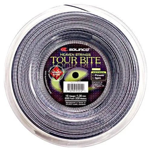 Tour Bite Diamond Rough Tennis String Reel Silver - Kings Dr