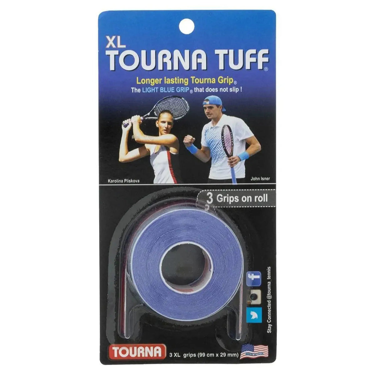 Tuff XL Overgrip Blue 3 Pack - Kings Dr
