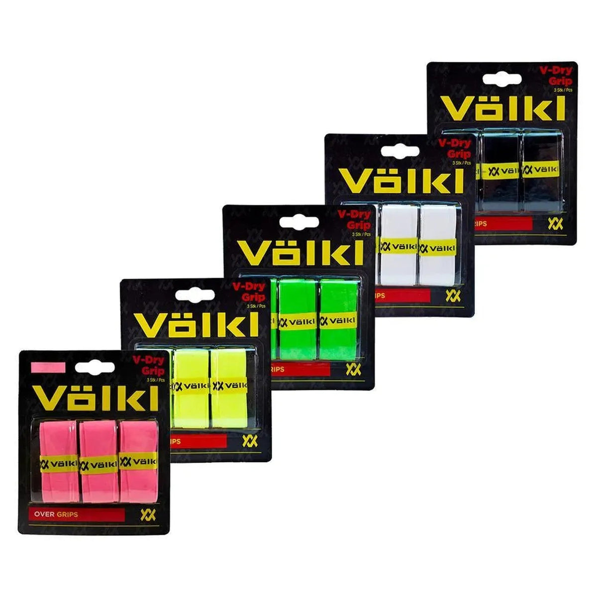 V-Dry Tennis Overgrip 3 Pack - Kings Dr