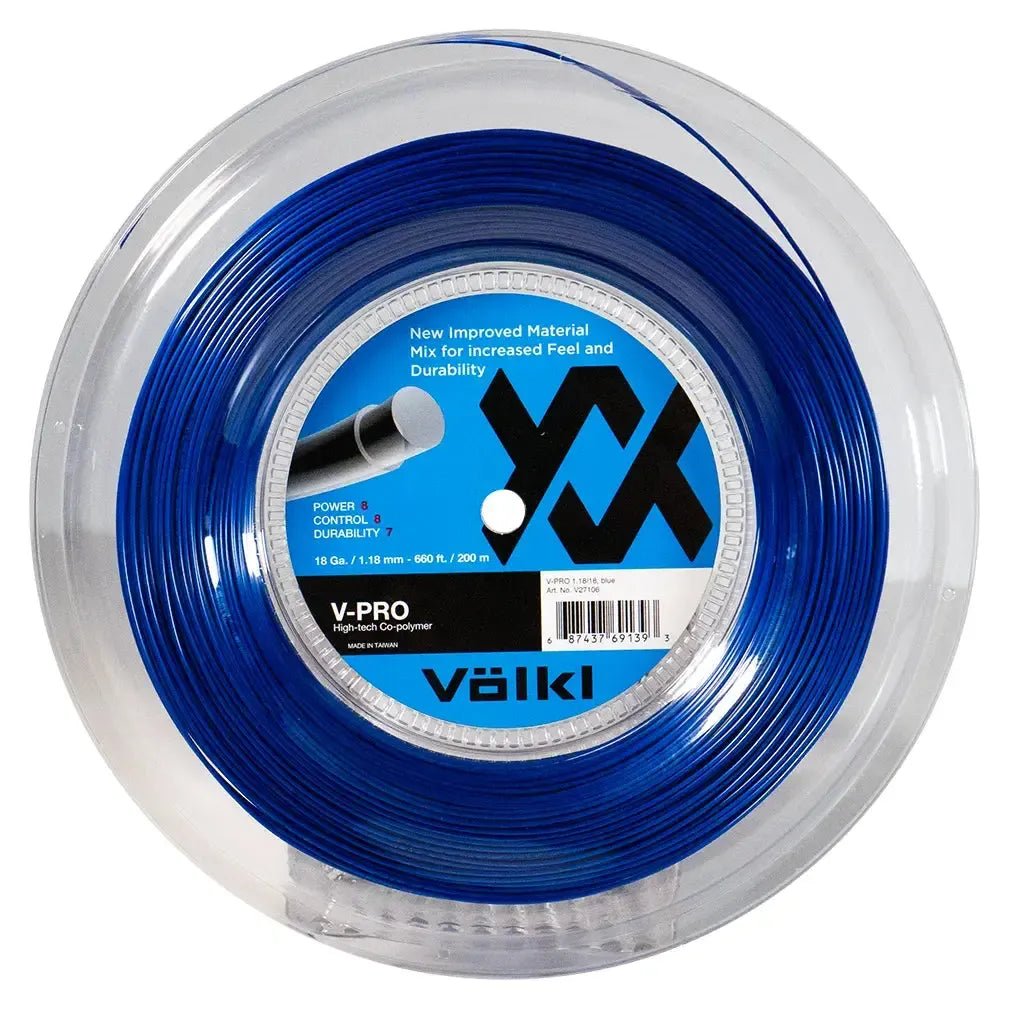 V-Pro Tennis String Reel Blue - Kings Dr