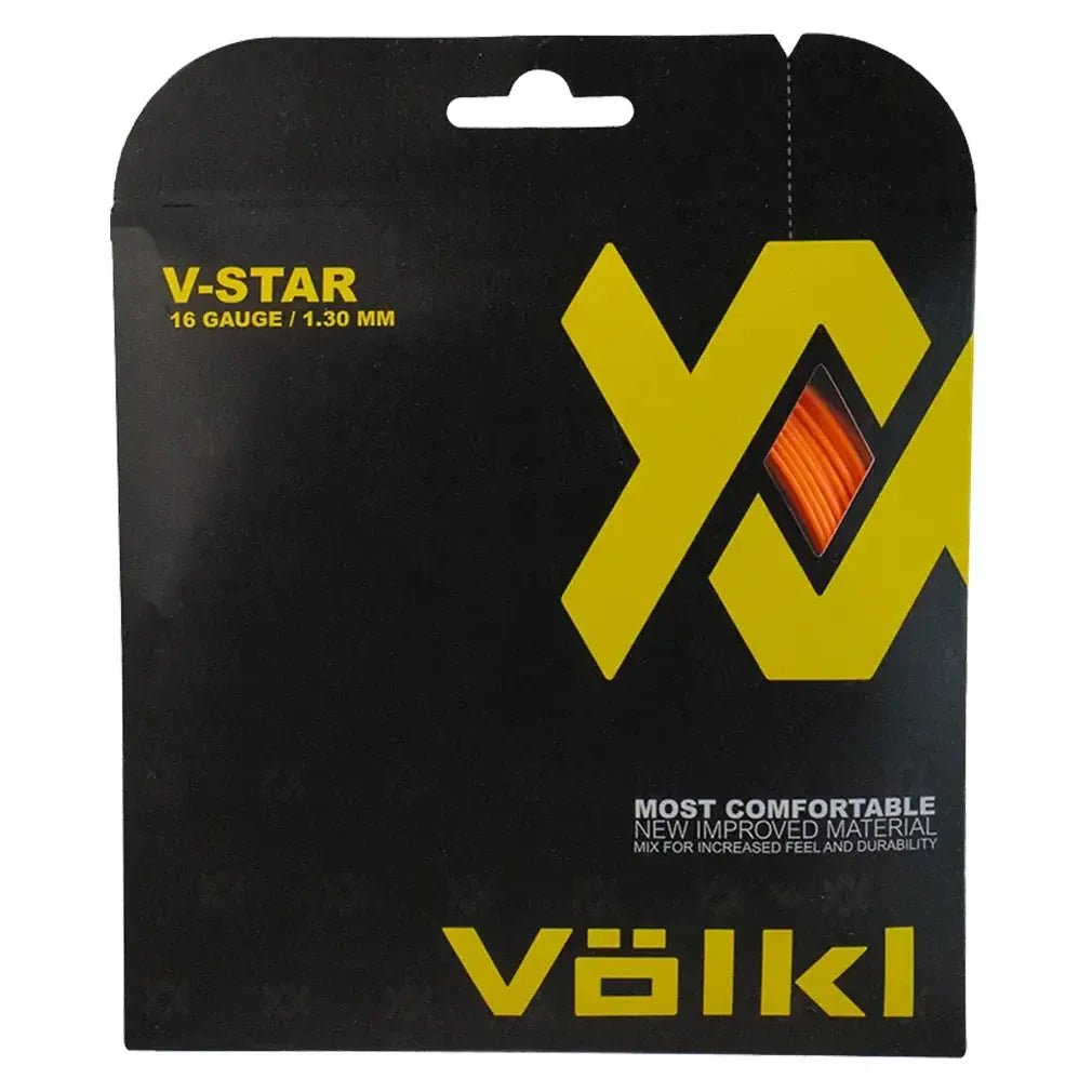 V-Star Tennis String Fluo Orange - Kings Dr