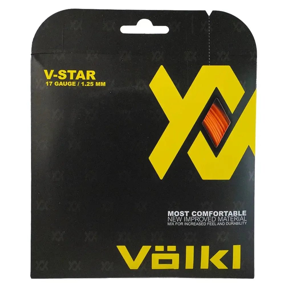 V-Star Tennis String Fluo Orange - Kings Dr
