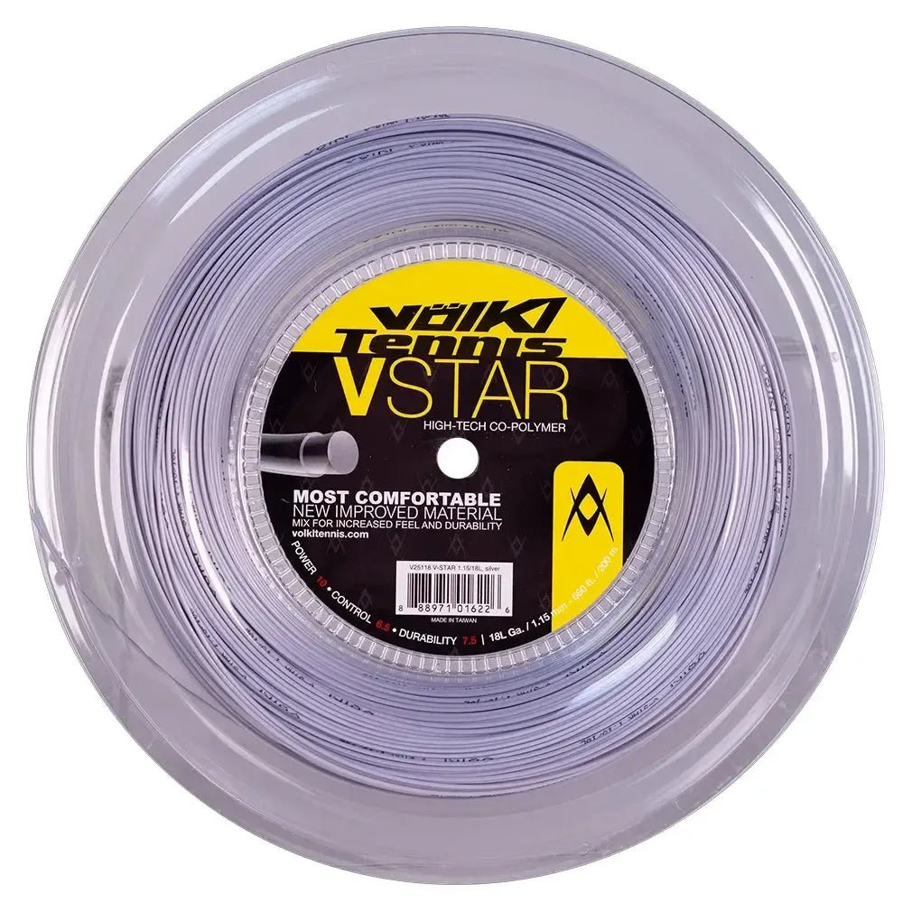 V-Star Tennis String Reel Silver - Kings Dr