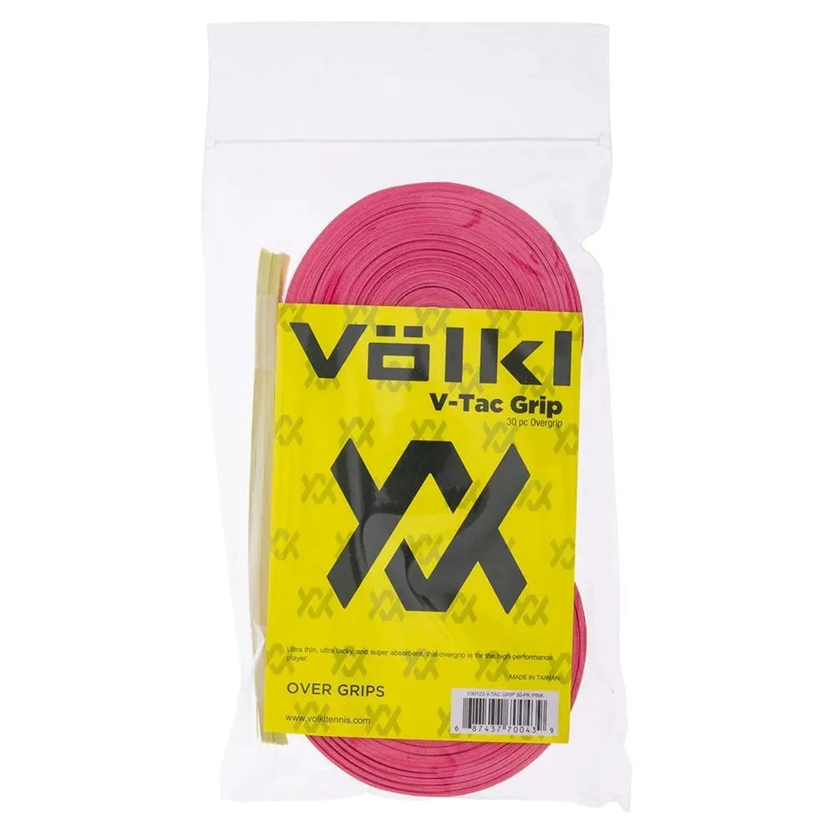 V-Tac Tennis Overgrip 30 Pack Pink - Kings Dr