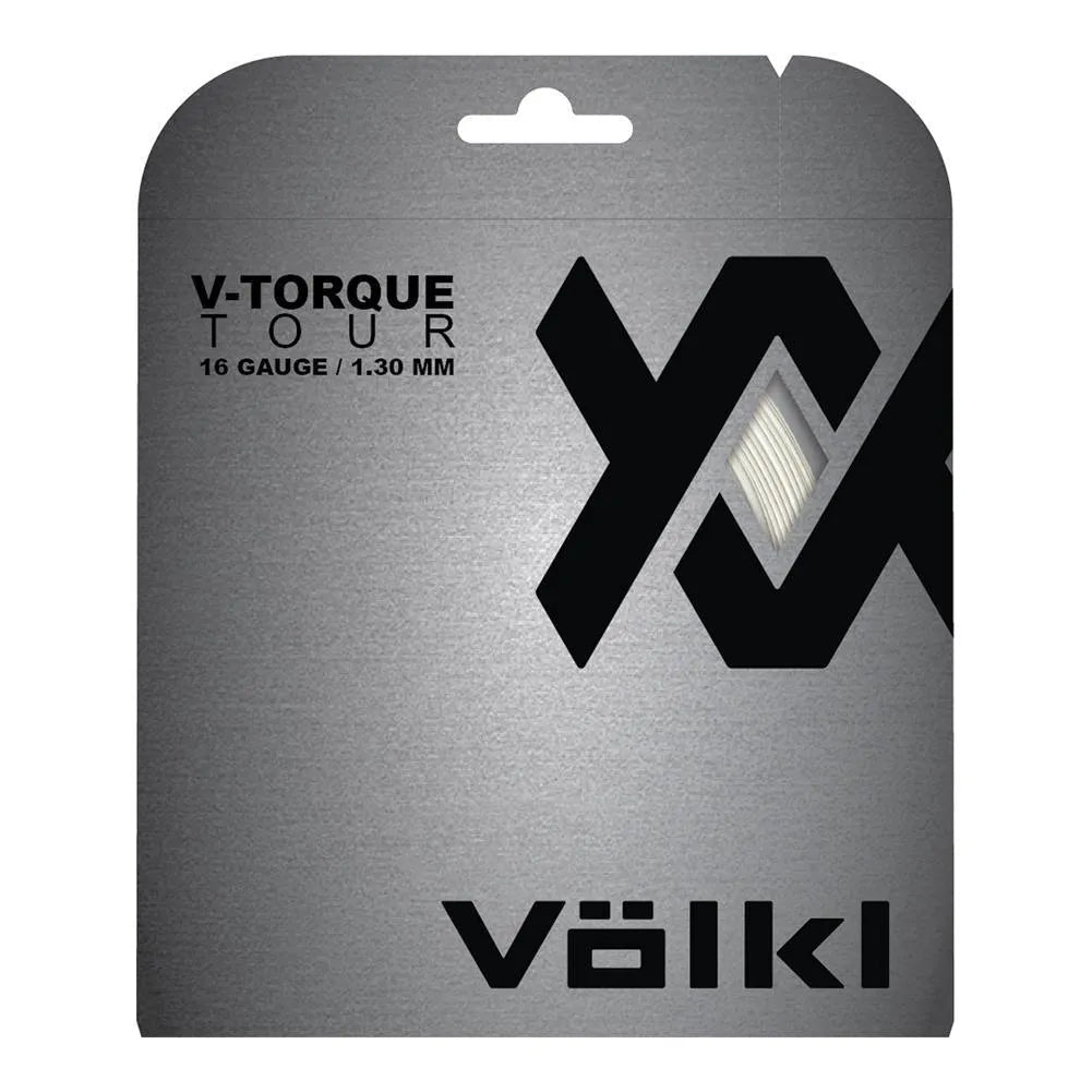 V-Torque Tour Tennis String White - Kings Dr