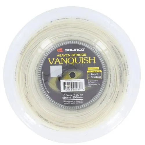 Vanquish 16G 1.30MM Reel Tennis String - Kings Dr