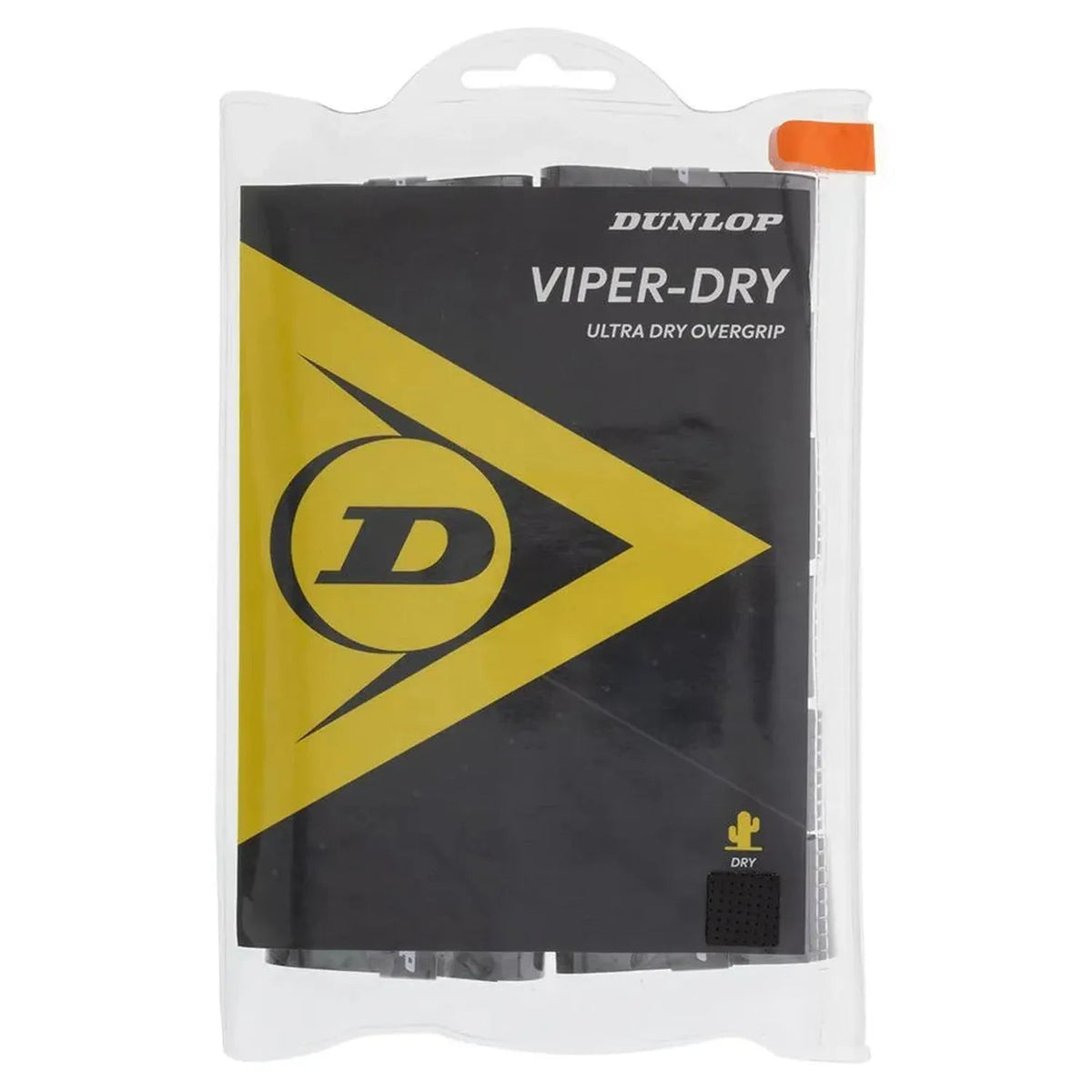 Viperdry Black 12 Pack Ultra Dry Tennis Overgrip - Kings Dr