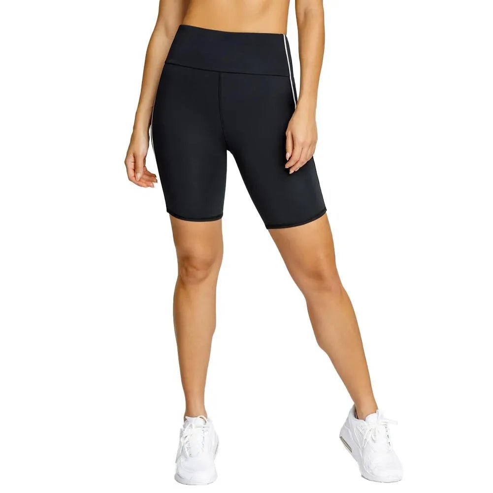 Womens Bebe 7 inch Pickleball Shorts Onyx - Kings Dr