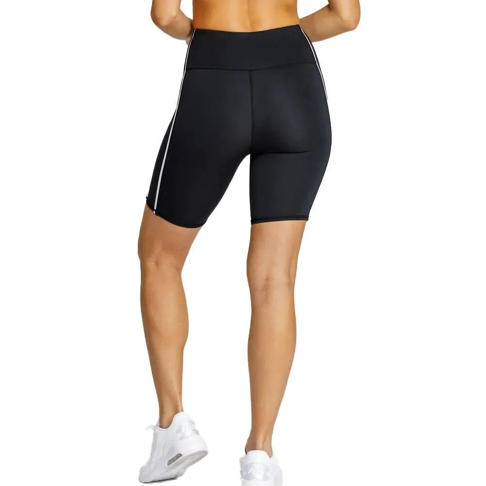 Womens Bebe 7 inch Pickleball Shorts Onyx - Kings Dr