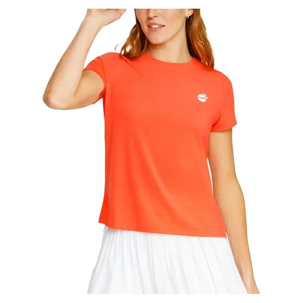 Women's Bijou Boxy Short Sleeve Pickleball Top - Kings Dr